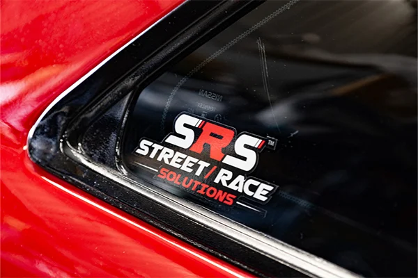 Street Race Solutions Merchandise - SRS Classic Sticker Small