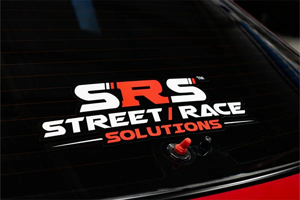 Street Race Solutions Merchandise - Large Classic Sticker