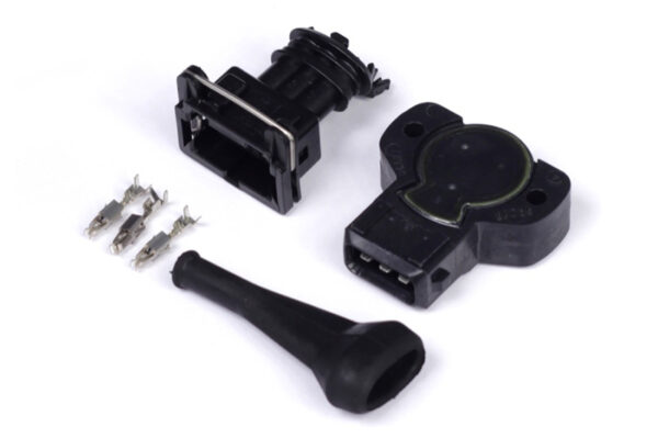 Haltech Throttle Position Sensor - Black CCW Rotation 8mm D-Shaft HT-010404