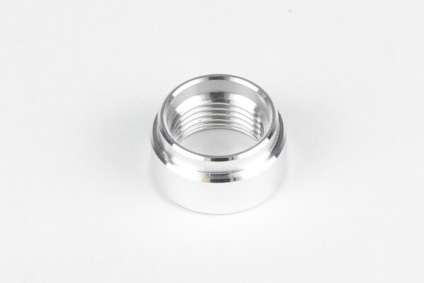 O2 Sensor weld-on bung - 6061 Aluminium Thread: M18 x1.5