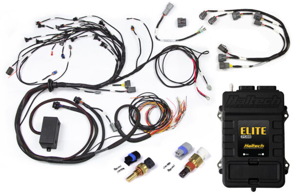 Haltech Elite 2500 ECU + RB Terminated Harness Kit (Nissan RB Twin Cam With Series 2 (Late) Ignition Type Sub Harness)